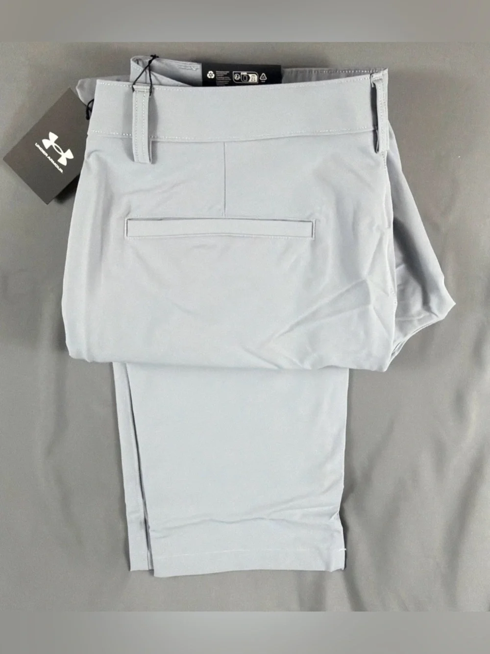 Under Armour Golf Pants Tapered 36 x 30 Gray Polyester Spandex NWT MSRP $80